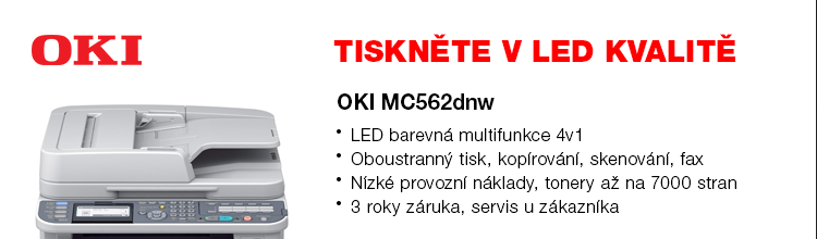 Multifunkční tiskárna OKI MC562dnw