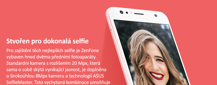 ASUS ZenFone 4 Selfie zlatá