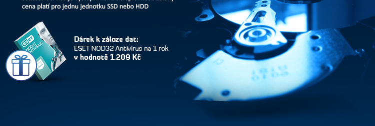 Záloha dat pro jeden HDD nebo SSD