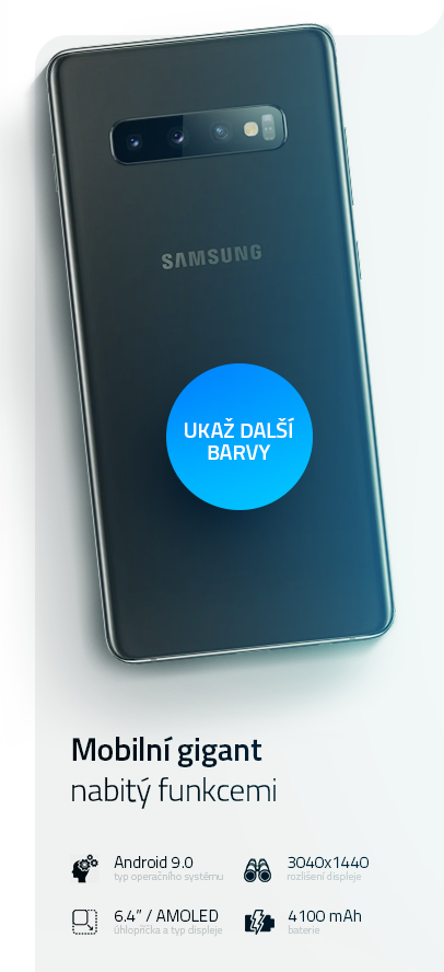 Samsung Galaxy S10+ více barev