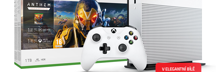 Microsoft Xbox One S 1TB - Anthem: Legion of Dawn Edition