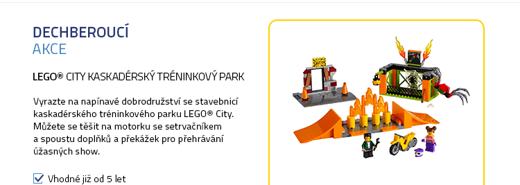 LEGO(R) City 60293 Kaskadersky treninkovy park