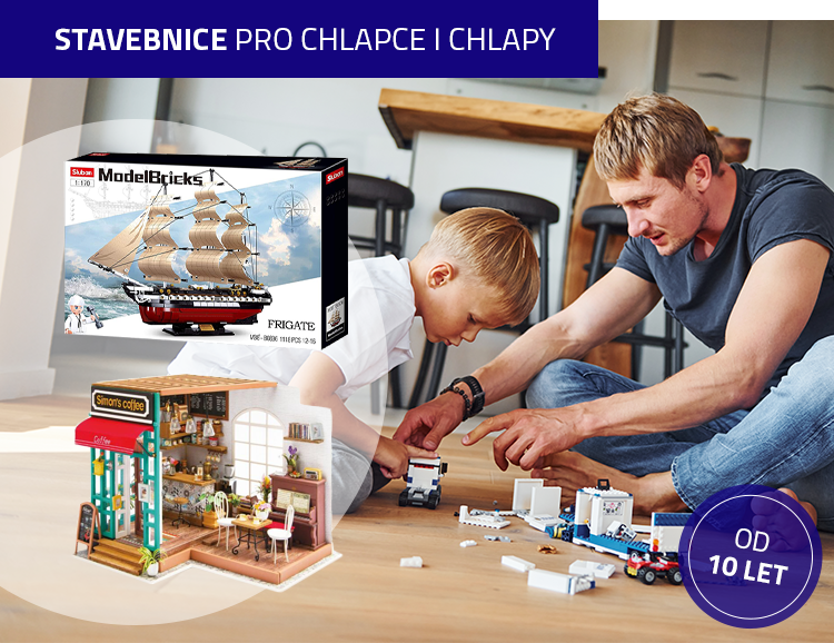 Stavebnice pro chlapce a chlapy