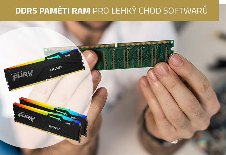 DDR5 paměti RAM