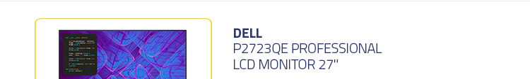 LCD Monitor 27" DELL P2723QE Professional