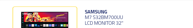 LCD Monitor 32" SAMSUNG M7 S32BM700UU