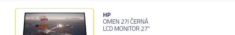 LCD Monitor 27" HP OMEN 27i černá