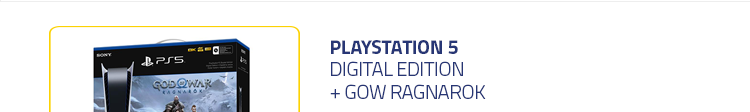 PlayStation 5 Digital Edition + GoW Ragnarok