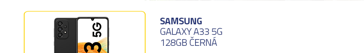 Mobilní telefon - SAMSUNG Galaxy A33 5G 128GB černá