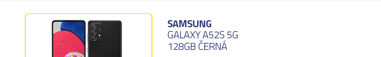 Mobilní telefon - SAMSUNG Galaxy A52s 5G 128GB černá