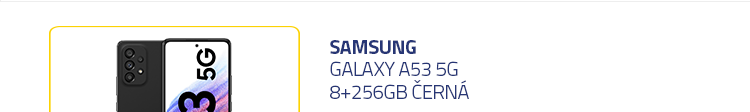 Mobilní telefon - SAMSUNG Galaxy A53 5G 8+256GB černá