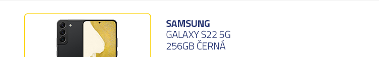 Mobilní telefon - SAMSUNG Galaxy S22 5G 256GB černá