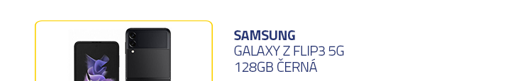 Mobilní telefon - SAMSUNG Galaxy Z Flip3 5G 128GB černá