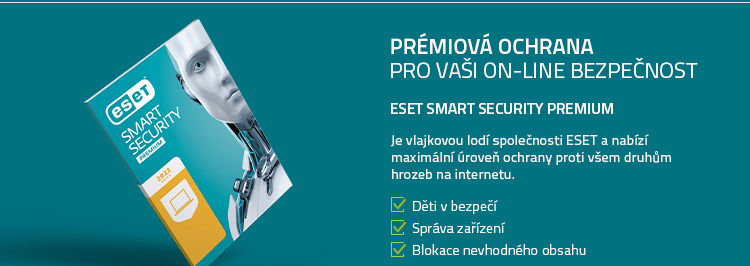 ESET Smart Security Premium , 1 počítač , 1 rok