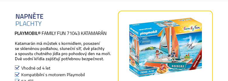 Playmobil Family Fun 71043 Katamarán