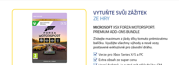 XSX Forza Motorsport: Premium Add-Ons Bundle