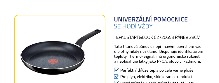 Tefal Start&Cook C2720653 pánev 28cm