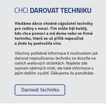 Darovat techniku