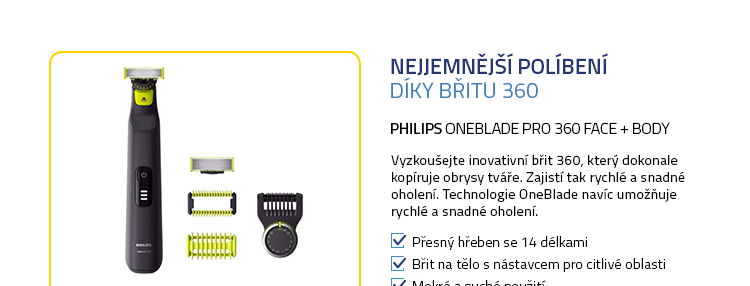 Philips OneBlade Pro 360 Face + Body