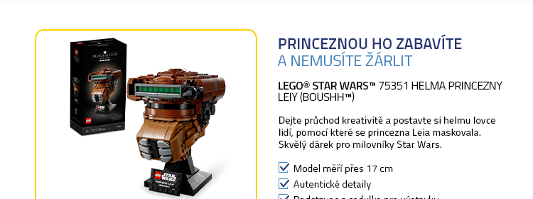 LEGO® Star Wars™ 75351 Helma princezny Leiy (Boushh™)