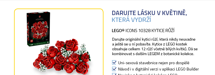 LEGO® Icons 10328 Kytice růží