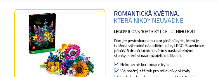 LEGO® Icons 10313 Kytice lučního kvítí