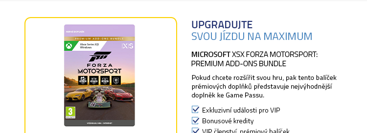 XSX Forza Motorsport: Premium Add-Ons Bundle