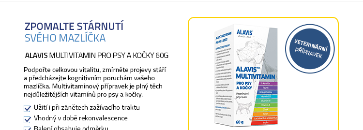 ALAVIS Multivitamin pro psy a kočky 60g