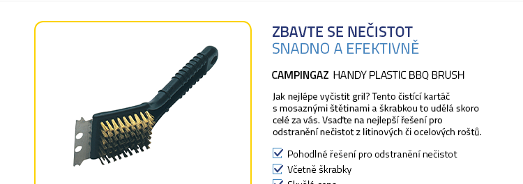 CAMPINGAZ Handy plastic BBQ brush