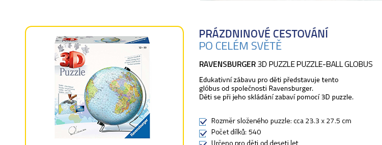 Ravensburger 3D Puzzle Puzzle-Ball Globus