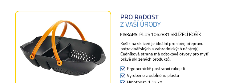 Fiskars Plus 1062831 Sklízecí košík