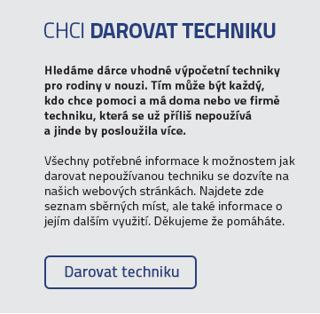 Darovat techniku