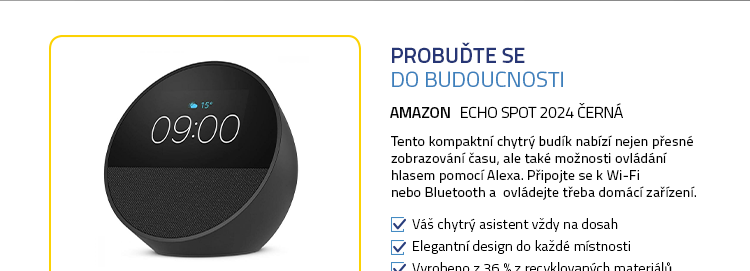 Amazon Echo Spot 2024 černá