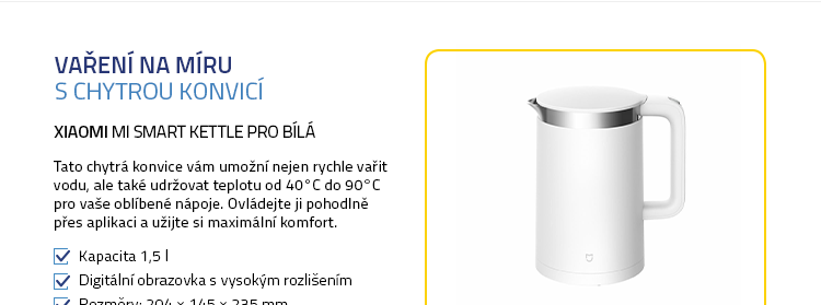 Xiaomi Mi Smart Kettle Pro bílá