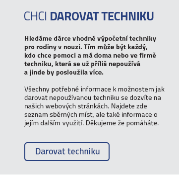 Darovat techniku