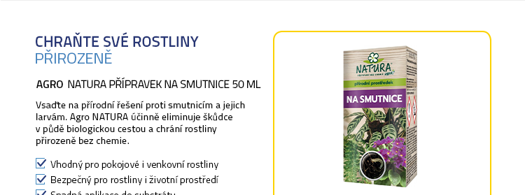 Agro NATURA Přípravek na smutnice 50 ml