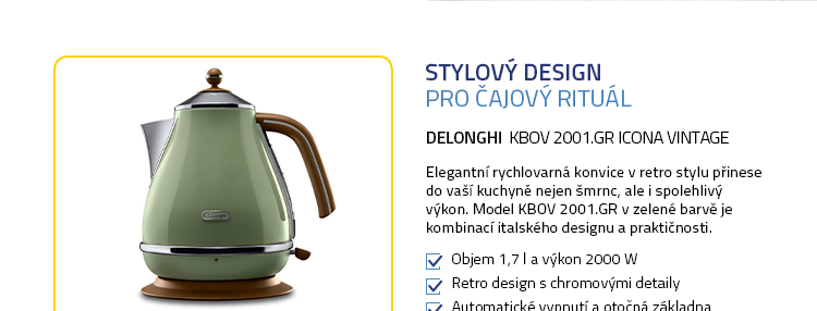 DeLonghi KBOV 2001.GR Icona Vintage