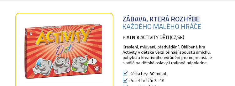 Piatnik Activity Děti (CZ,SK)