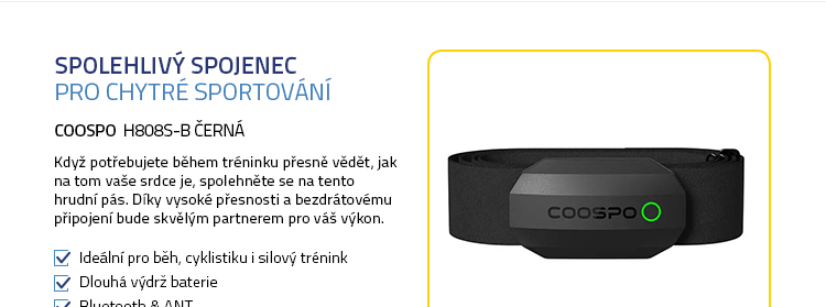 Coospo H808S-B černá