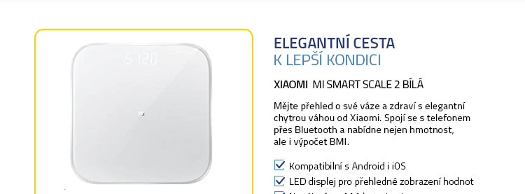 Xiaomi Mi Smart Scale 2 bílá