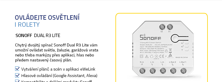 Sonoff Dual R3 Lite