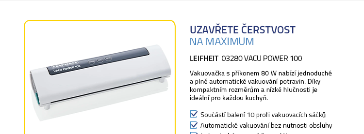 Leifheit 03280 Vacu Power 100