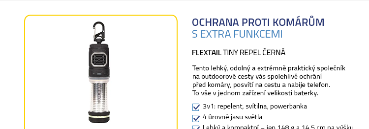 Flextail Tiny Repel černá
