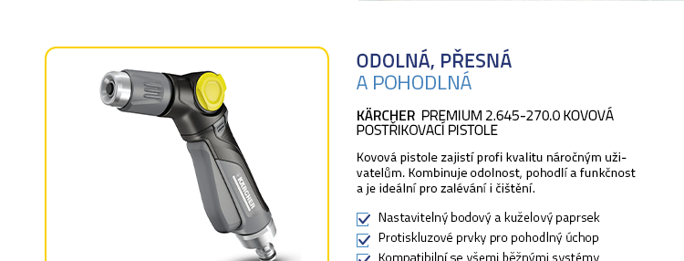 Kärcher Premium 2.645-270.0 Kovová postřikovací pistole