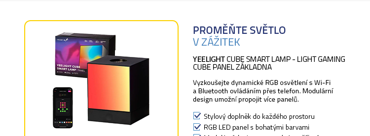 Yeelight Cube Smart Lamp - Light Gaming Cube Panel základna