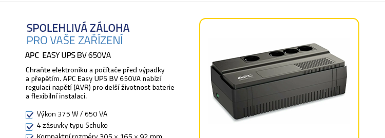 APC Easy UPS BV 650VA