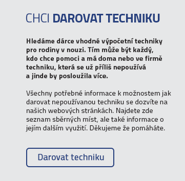 Darovat techniku