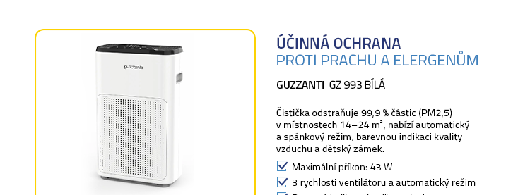 Guzzanti GZ 993 bílá