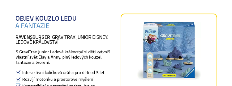 Ravensburger GraviTrax Junior Disney: Ledové království