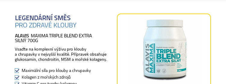 ALAVIS MAXIMA Triple Blend Extra silný 700g